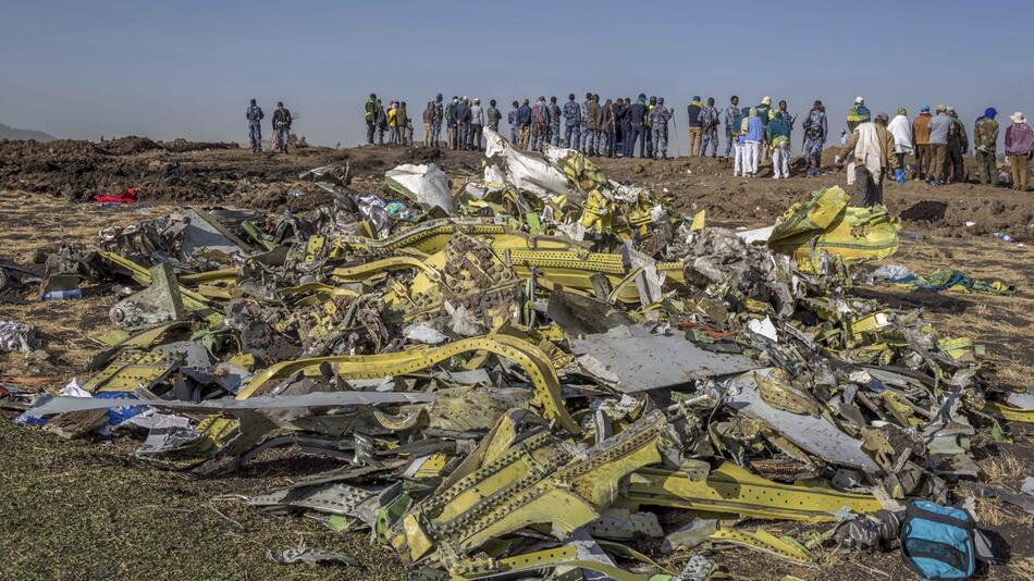 Flugzeug von Ethiopian Airlines abgestürzt