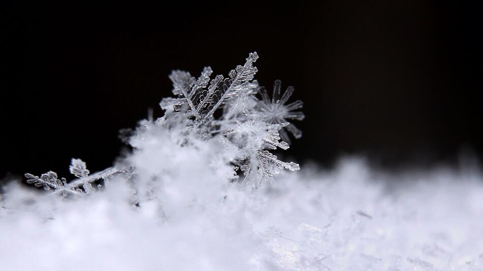 Eiskristall - Schneeflocke