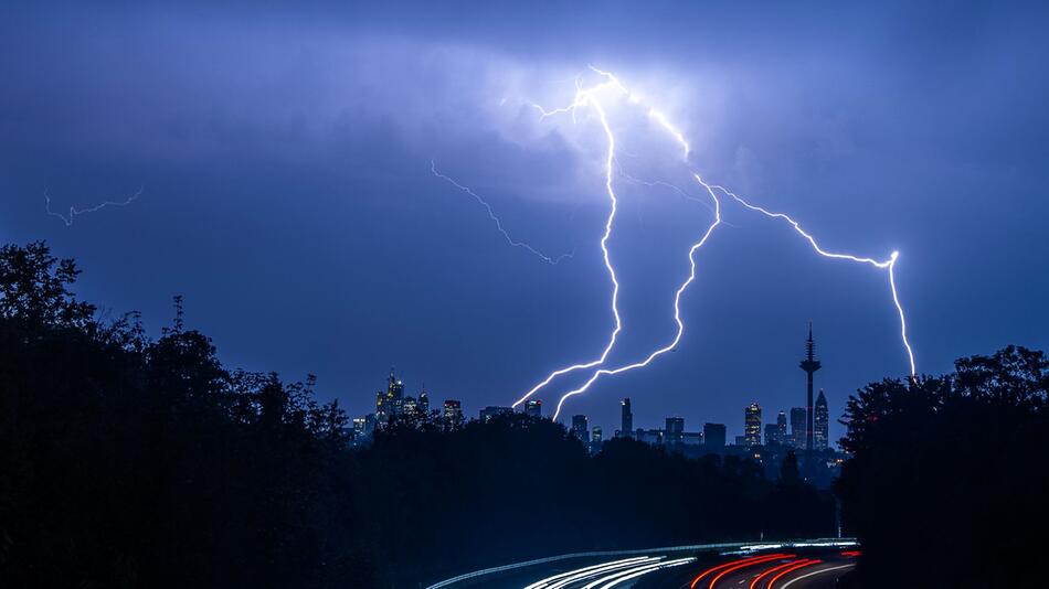 Gewitter in Hessen