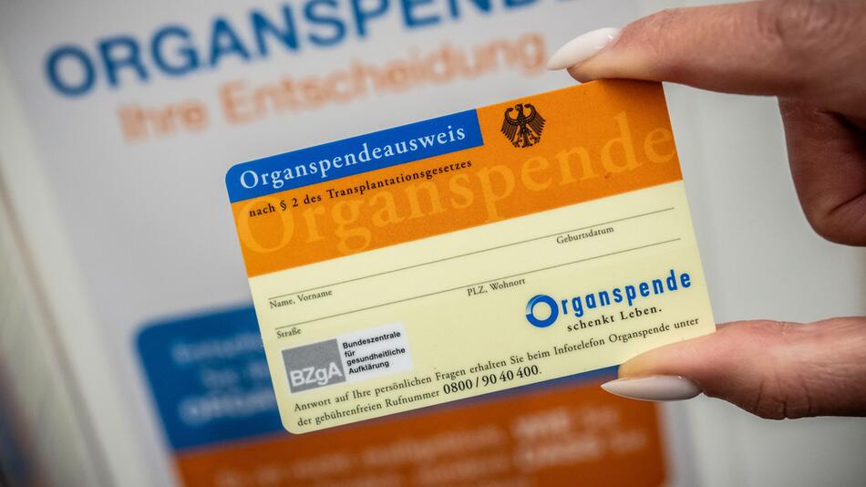 Organspendeauswies