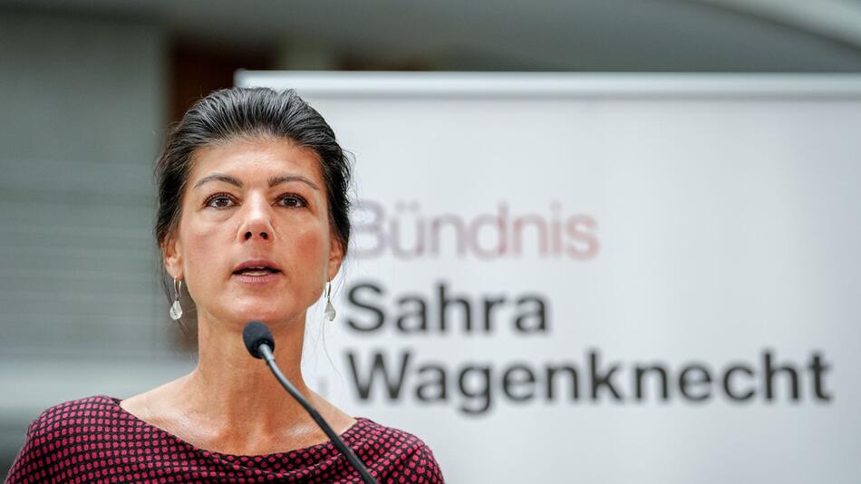 Sahra Wagenknecht vom Bündnis Sahra Wagenknecht