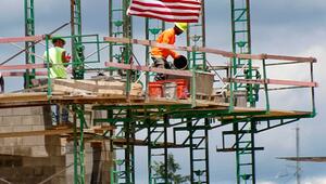 USA - Bauarbeiter auf einer Baustelle