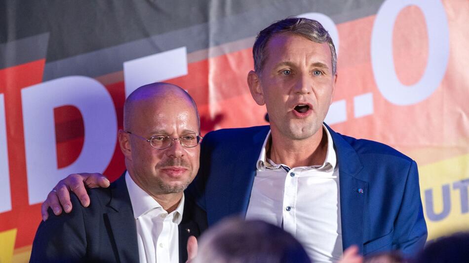 Andreas Kalbitz und Björn Höcke