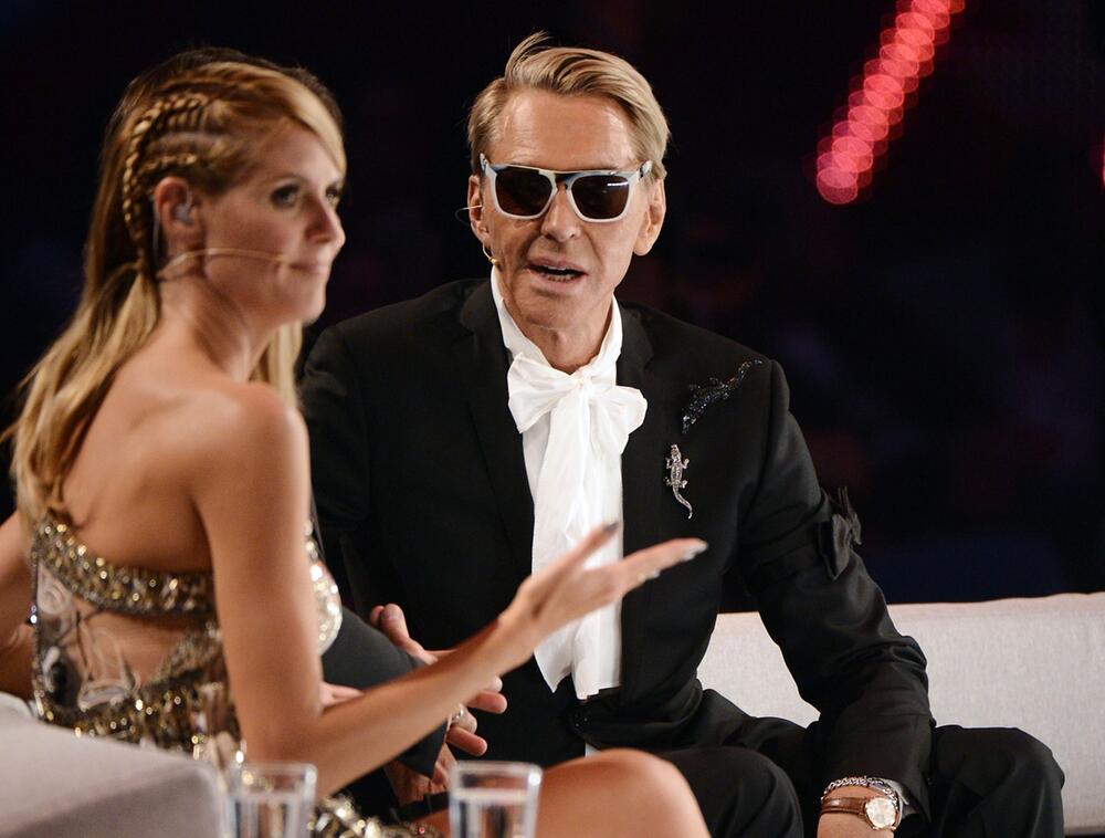 Wolfgang Joop und Heidi Klum