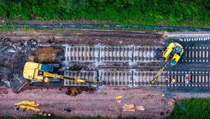 Bauarbeiten an der Infrastruktur