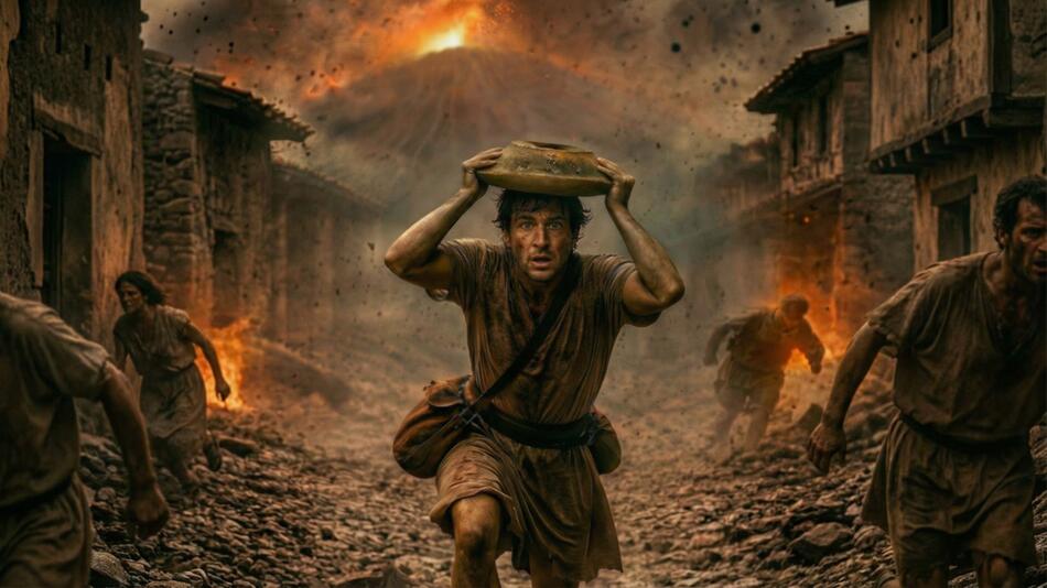 Einblick in die letzten Momente eines Bewohners von Pompeji