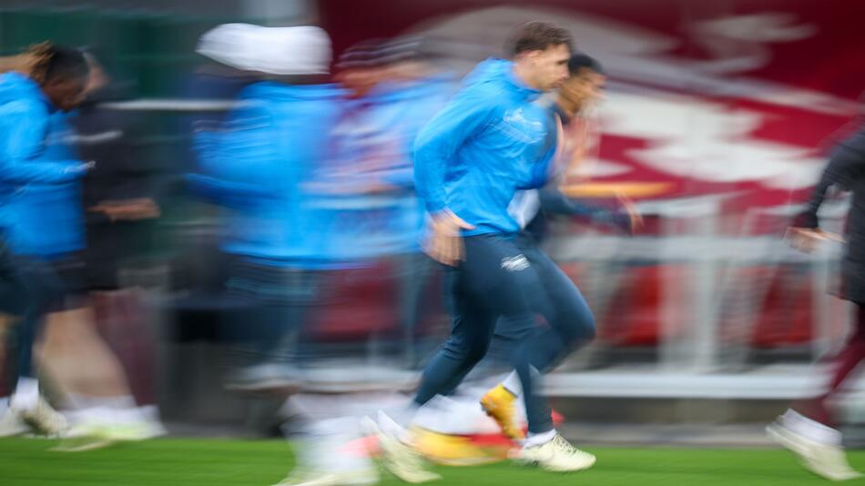 RB Leipzig - Aston Villa - Training