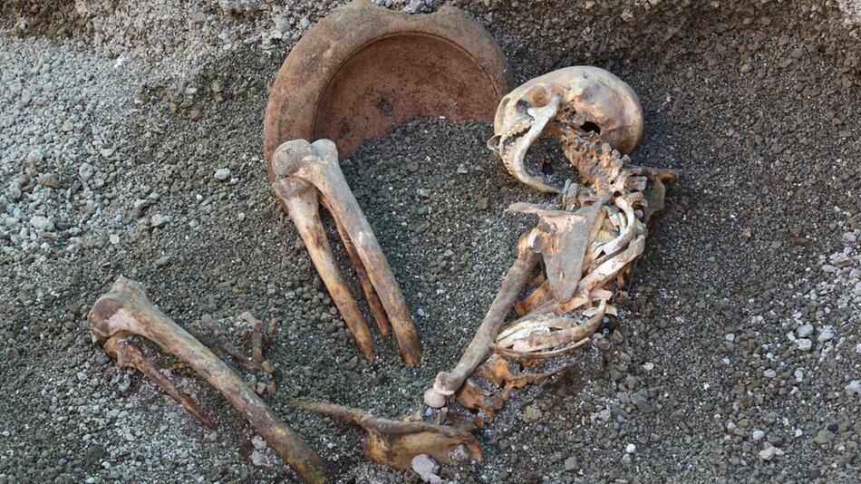 Einblick in die letzten Momente eines Bewohners von Pompeji