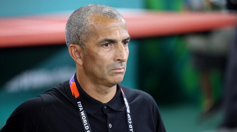 Tunesiens Nationaltrainer Sabri Lamouchi 