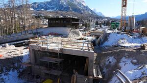 Eiskanal in Cortina d'Ampezzo