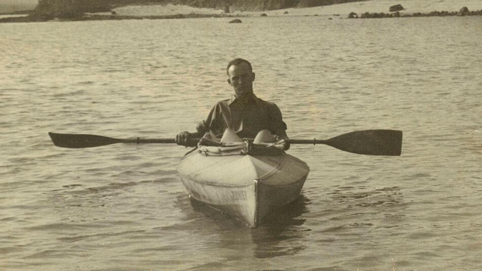 Rekordpaddler Oskar Speck