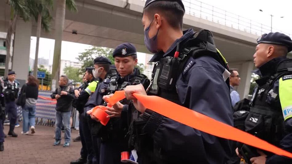 Hongkong: Lange Haftstrafen für 45 Demokratie-Aktivisten