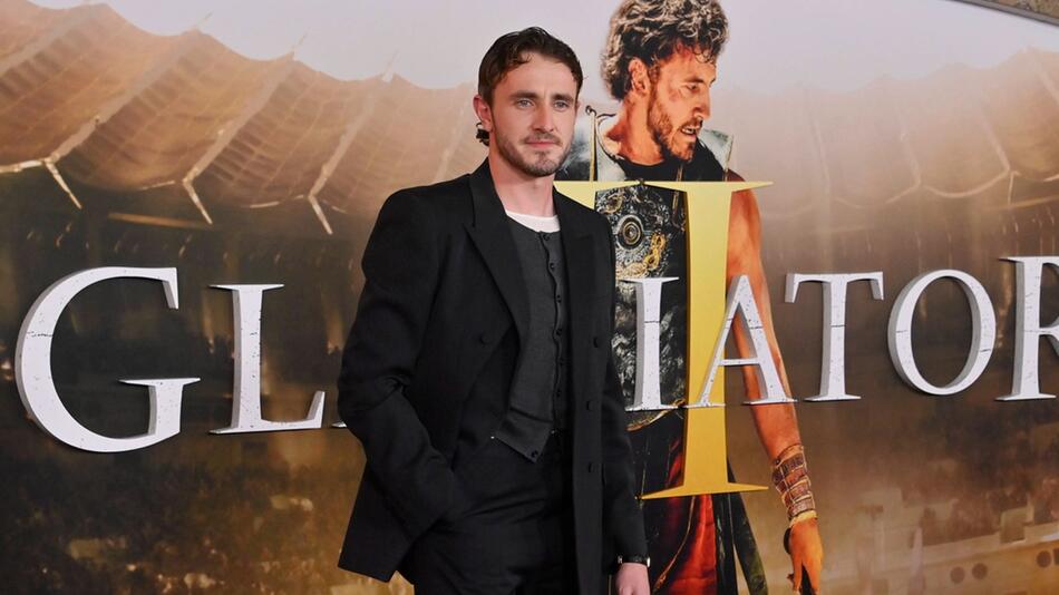 Paul Mescal bei der US-Premiere des Monumentalfilms "Gladiator II" im November 2024.