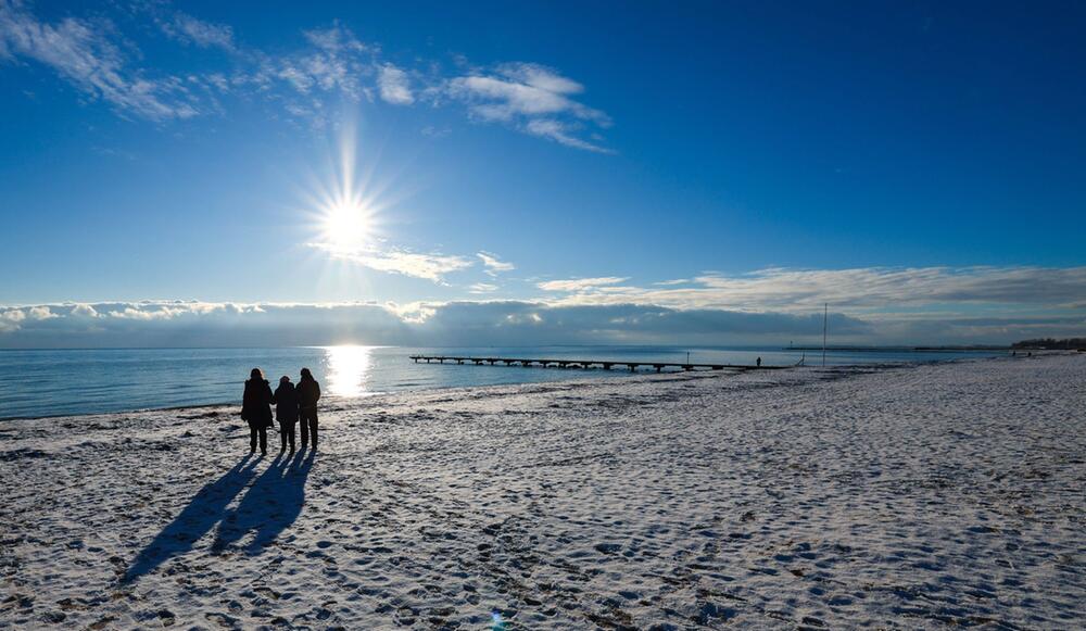 Wintersonne auf Fehmarn