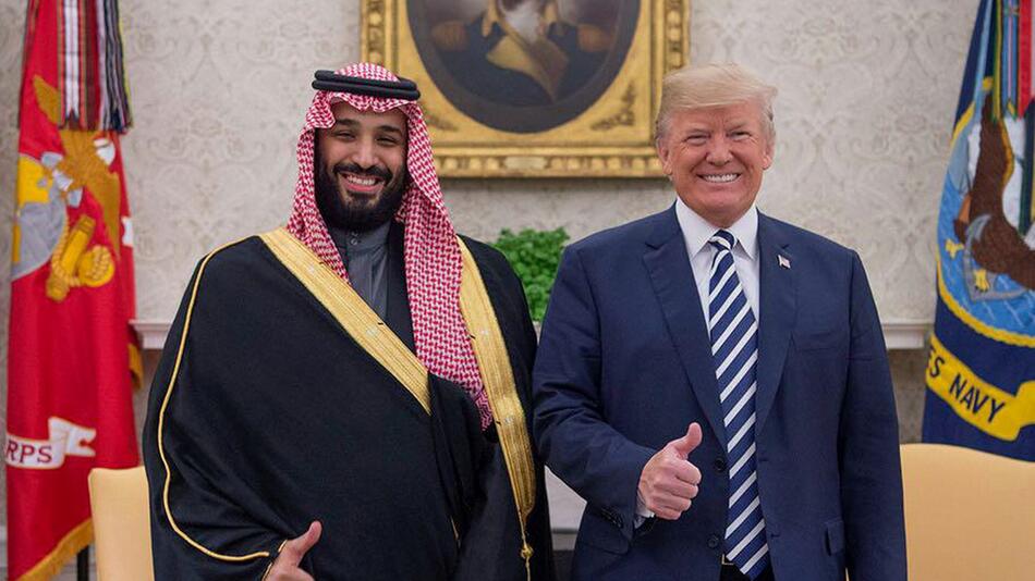 Saudischer Kronprinz bei Trump