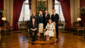 Das Familienfoto der norwegischen Royals zu Weihnachten.