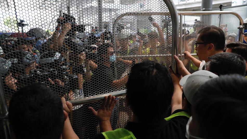 Proteste in Hongkong