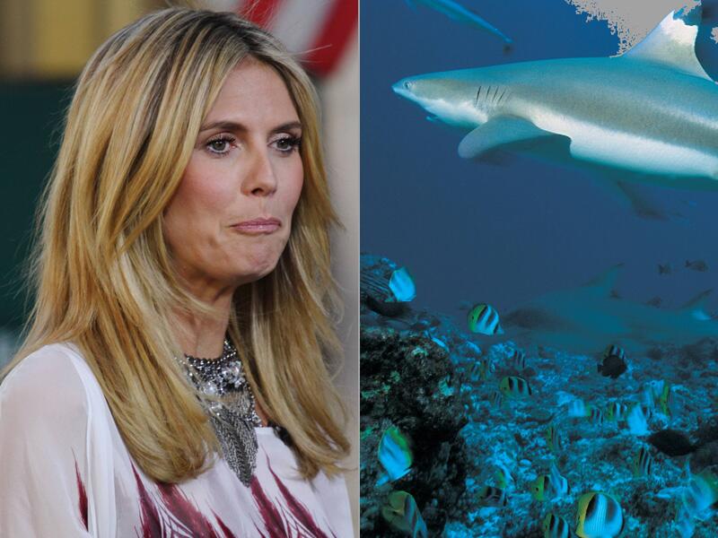 Heidi Klum und der Hai