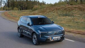 Fahransicht des Volvo EX90