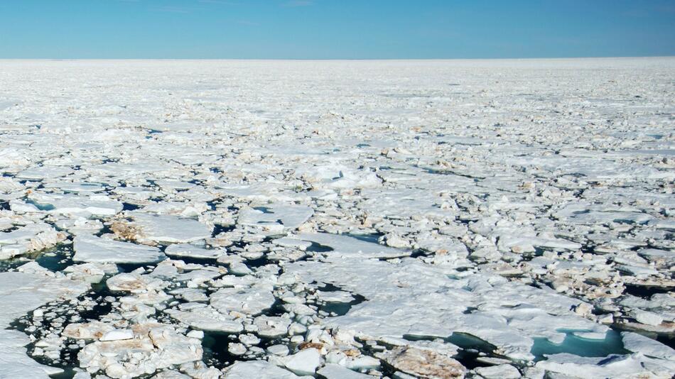 Eisschollen in der Arktis