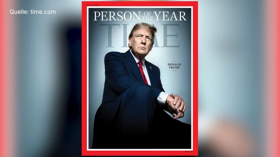 "Person des Jahres": "Time"-Magazin kürt Trump