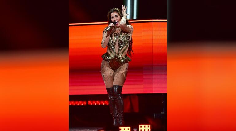 Sarah Engels bei ihrem Auftritt beim ESC-Halbfinale in Wien.