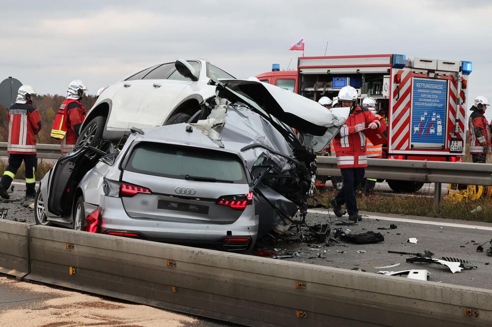 Schwerer Verkehrsunfall auf der A4