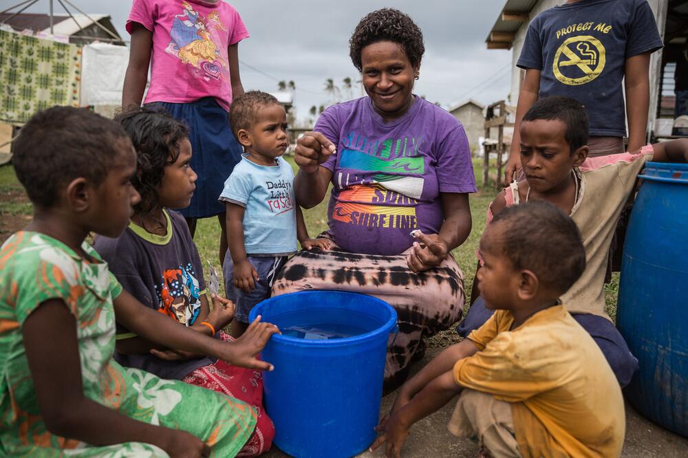 UNICEF Wasserreinigungstabletten, UNICEF Nothilfe