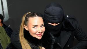 Nina Anhan mit ihrem Ehemann, dem Rapper Haftbefehl.