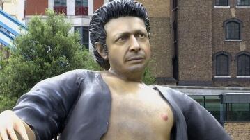 Jeff Goldblum, Statue,