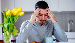 Mann hat Kopfweh