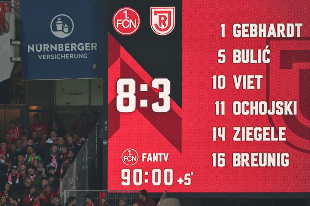 1. FC Nürnberg - Jahn Regensburg