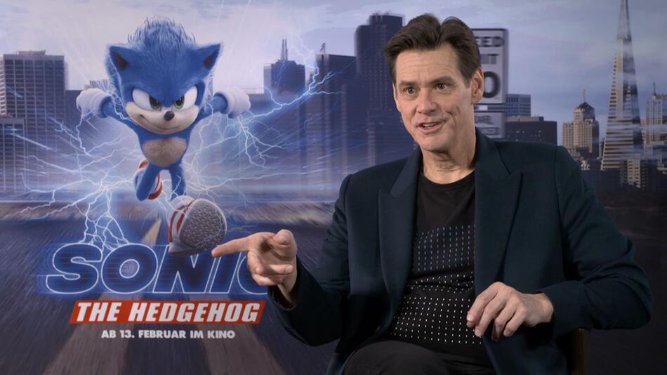 "Sonic the Hedgehog": Hollywood-Star Jim Carrey im Exklusiv-Interview