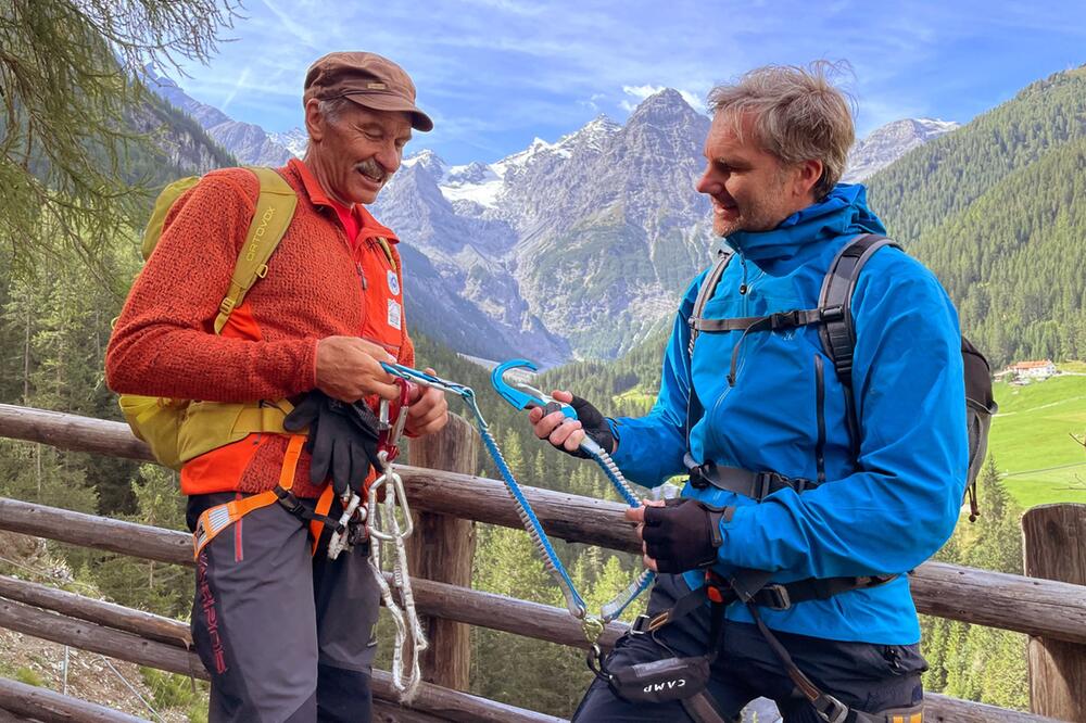 Klettern mit Olaf Reinstadler