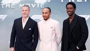 Brad Pitt, Lewis Hamilton und Damson Idris bei der "F1"-Premiere