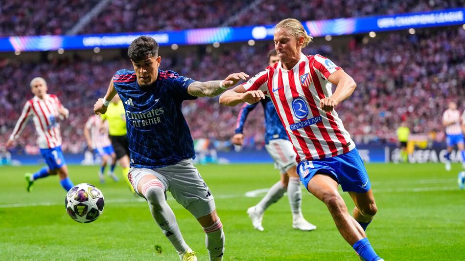 Arsenal erkämpft sich gute Ausgangsposition in Madrid