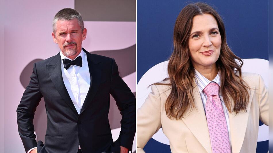 Ethan Hawke verblüfft Drew Barrymore mit Geständnis - die reagiert fassungslos
