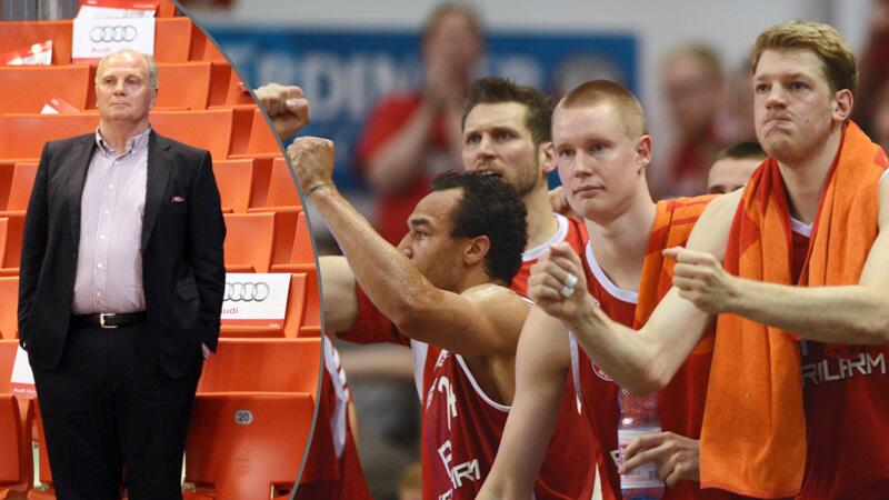 Uli Hoeneß und die Bayern-Basketballer
