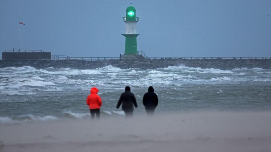 Sturmböen an der Ostsee