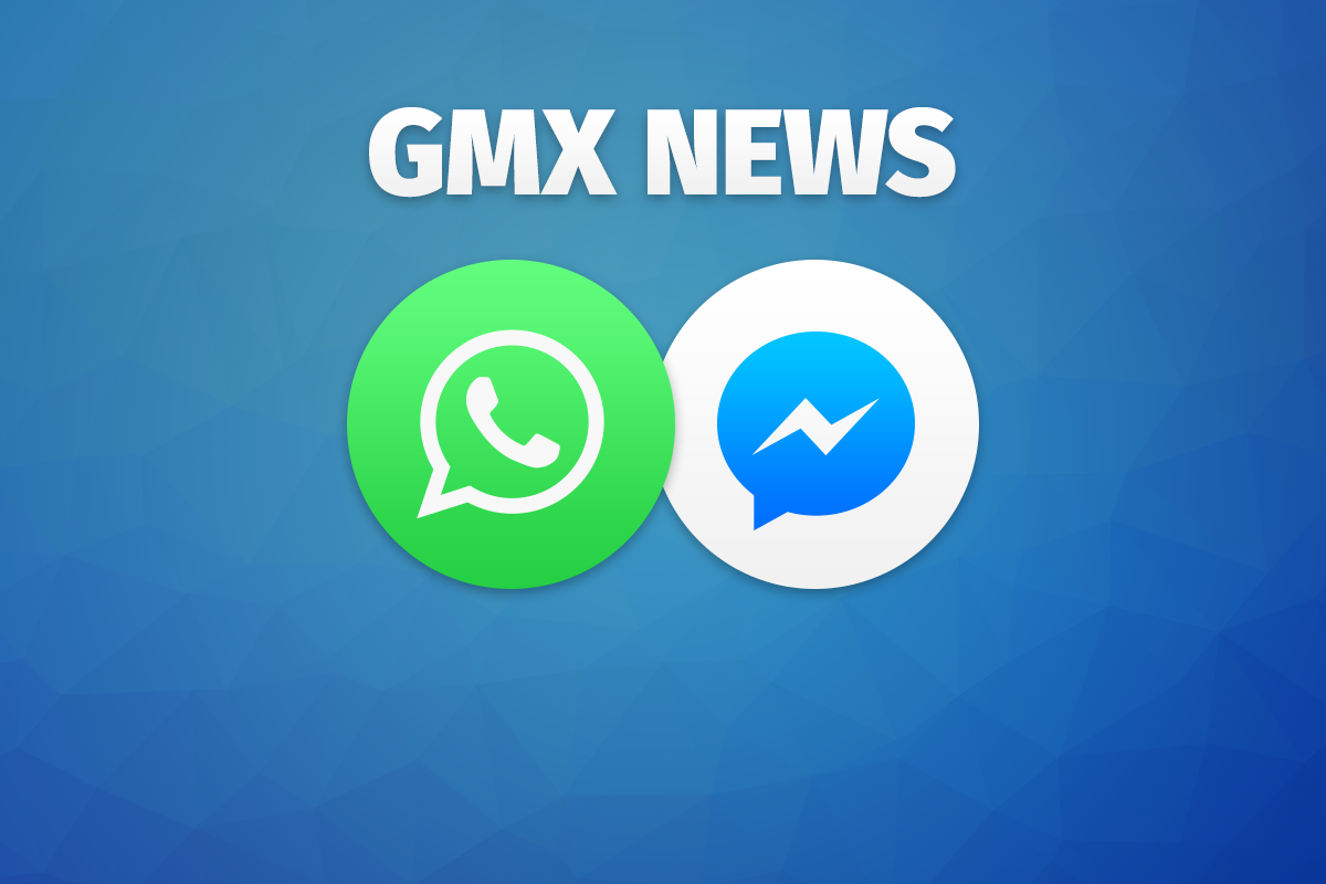 GMX News per WhatsApp oder Facebook Messenger.