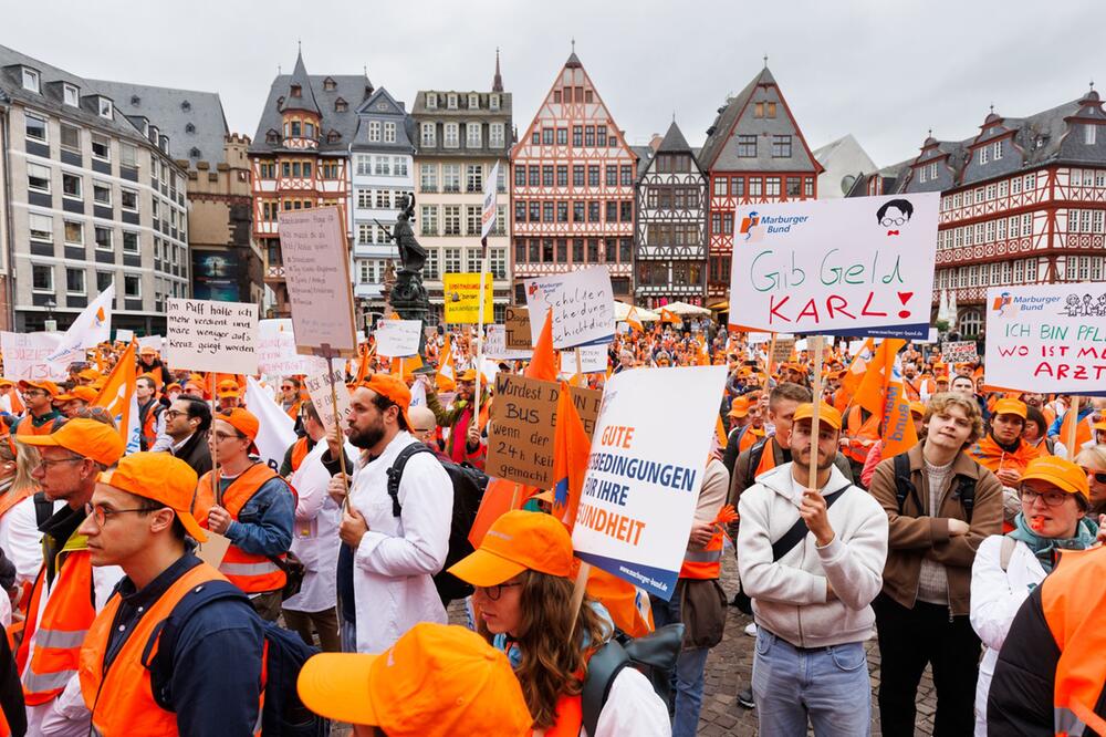 Warnstreik von Ärztinnen und Ärzte