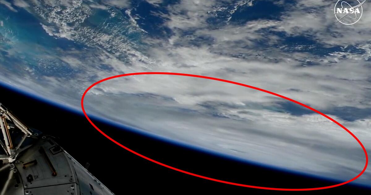 Spektakuläre Videos von der ISS zeigen Ausmaße des Sturms