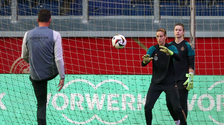 Training vor Länderspiel Deutschland - Australien