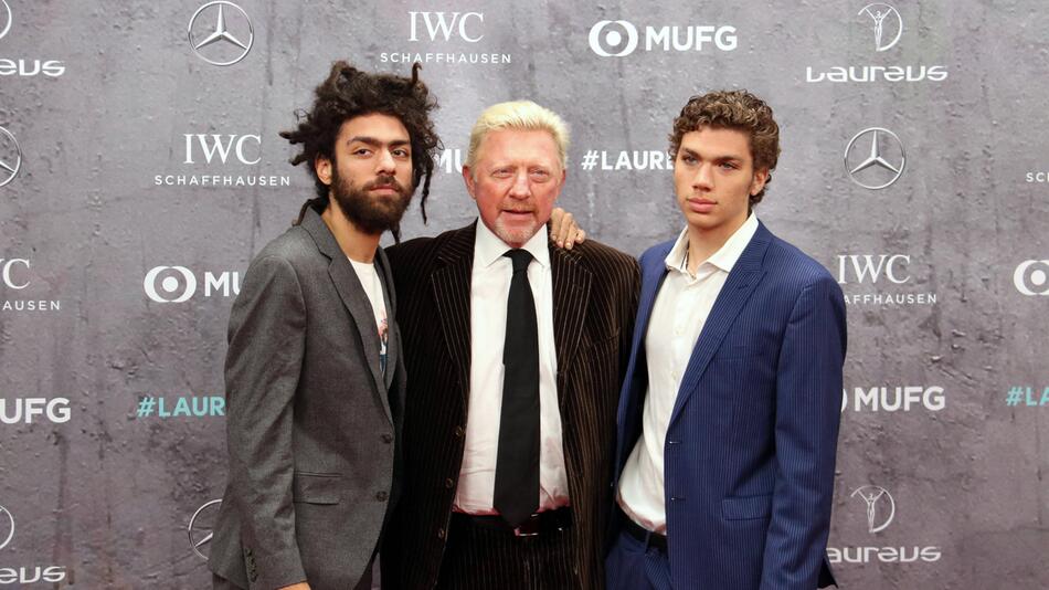 Noah Becker, Boris Becker, Elias Becker