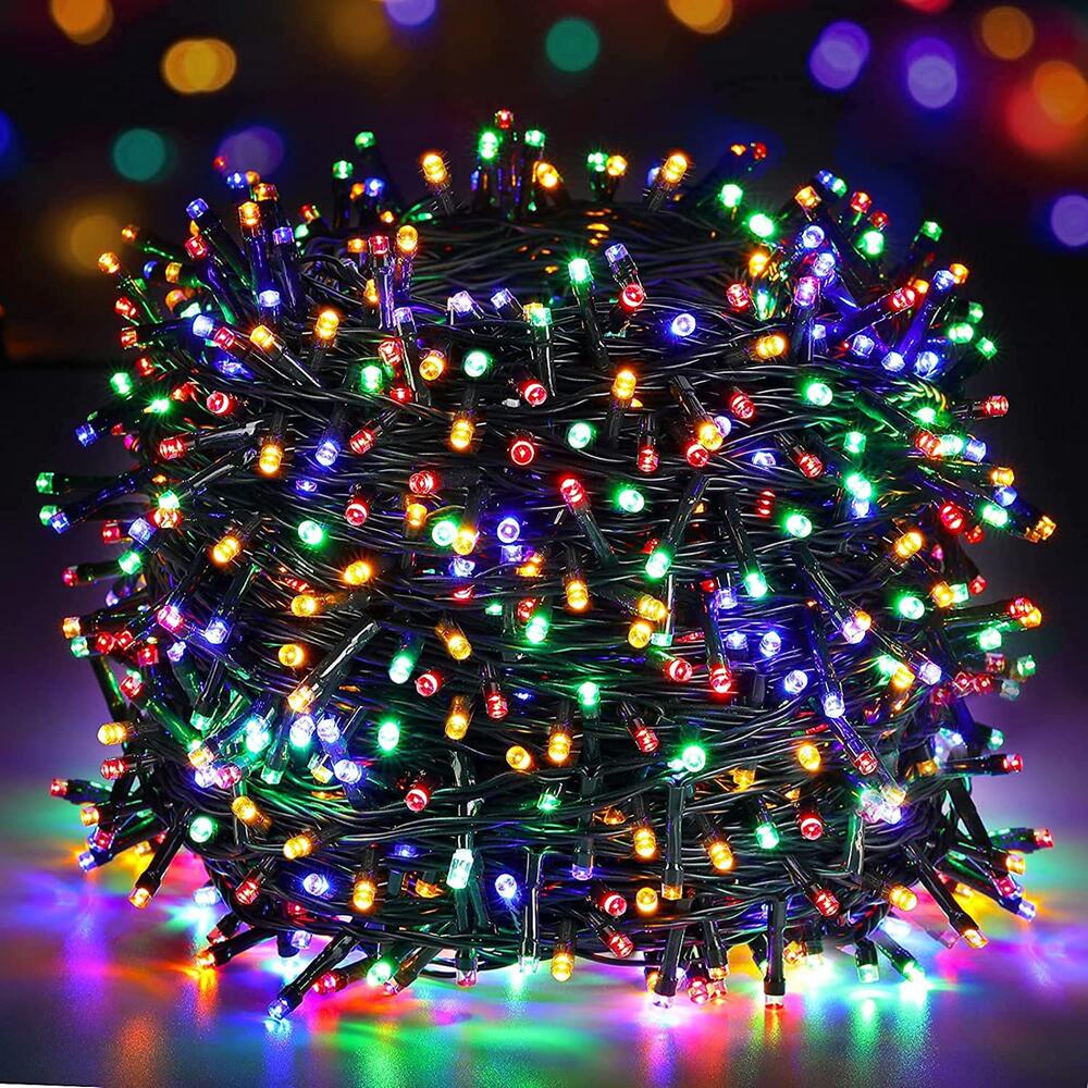 Weihnachtsbaum-Lichterkette.
