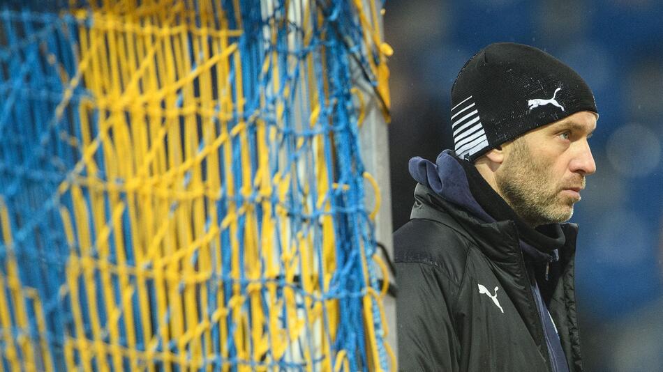 Trainer Daniel Scherning von Eintracht Braunschweig