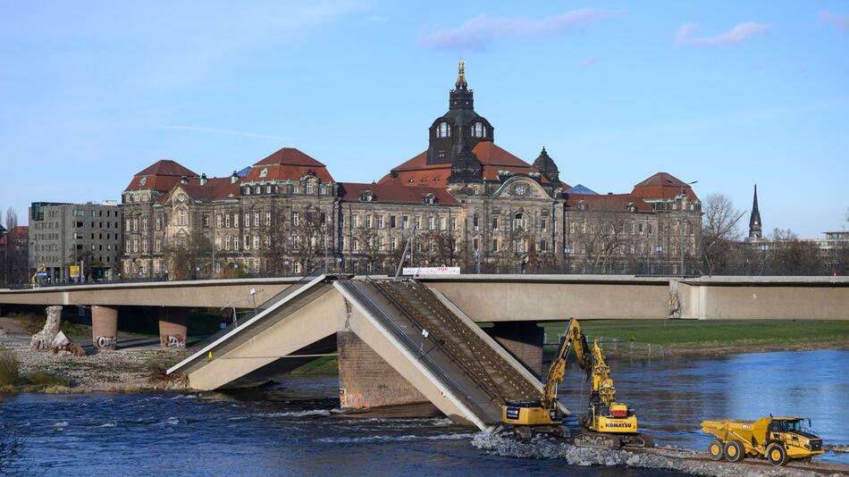 Carolabrücke in Dresden