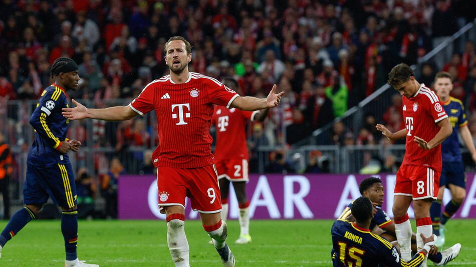Bitter für die Bayern! Am Ende reicht es gegen Arsenal nur zum Remis