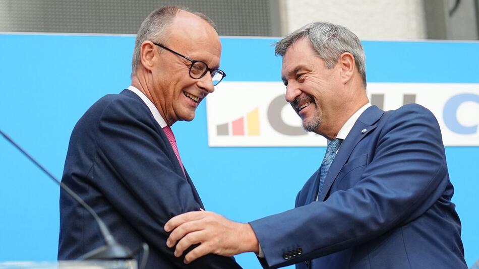 Friedrich Merz und Markus Söder