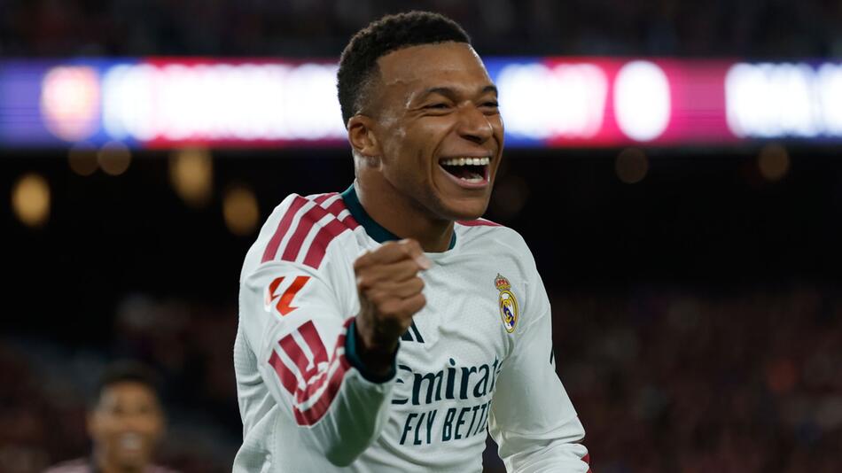 Dank Mbappé: Real rückt durch Clásico-Sieg an Barcelona ran